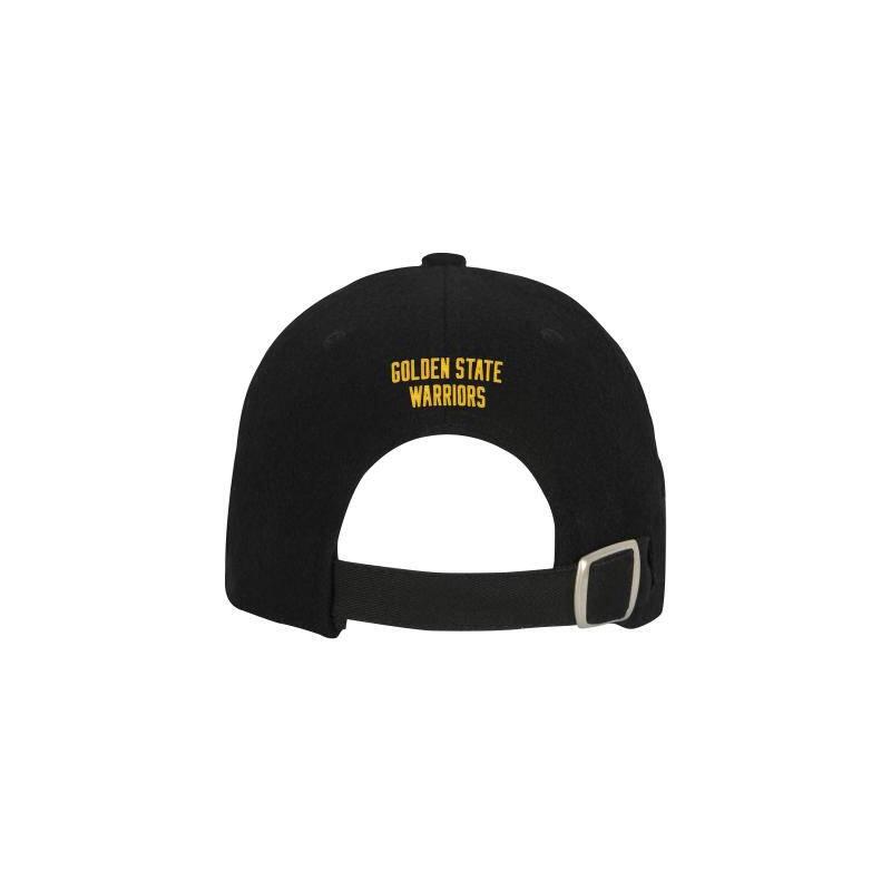 Casquette NBA Enfant Golden State Warriors Outerstuff Retro Wooly Dad Noir 2/3