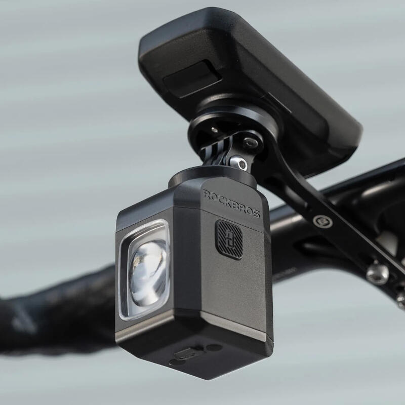 Lampka rowerowa przednia z wyświetlaczem Rockbros M8 1600lm 4/7