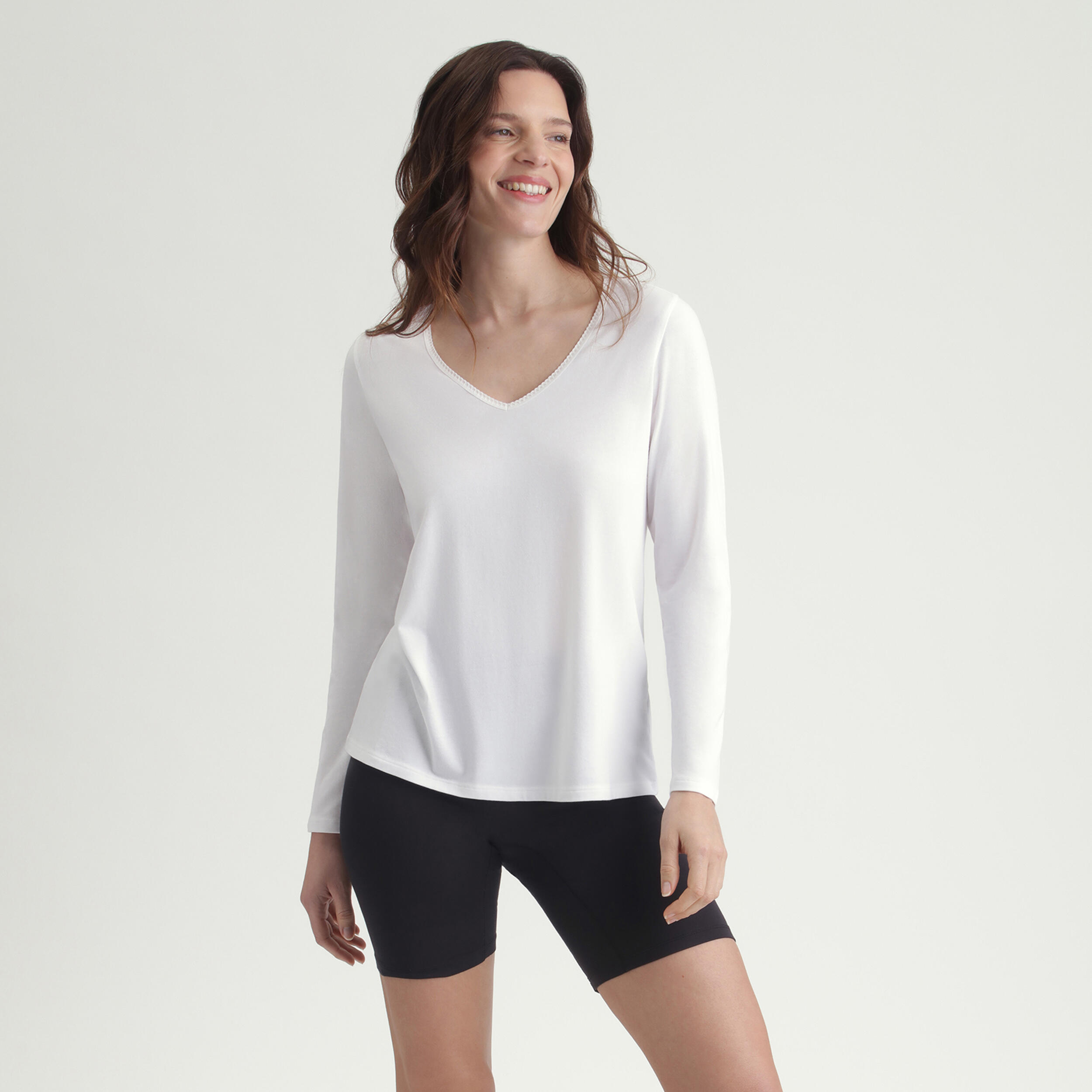 Dim Thermal, T-shirt Isolant Col V 3/4