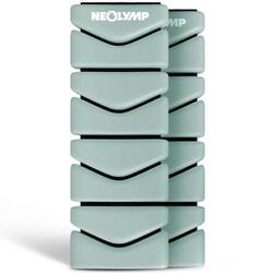 Poids de cheville Pilates lot de 2 – 1 kg bracelets en silicone