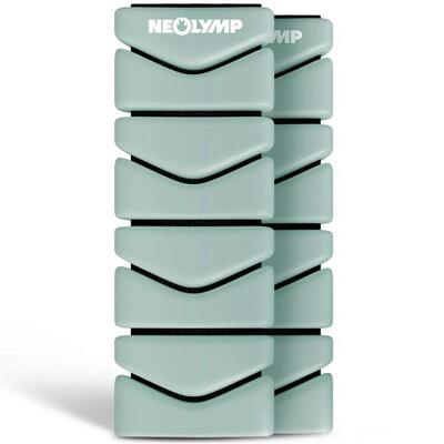 Pilates Gewichtsmanschetten 2er Set – 1 kg Ankle Weights aus Silikon