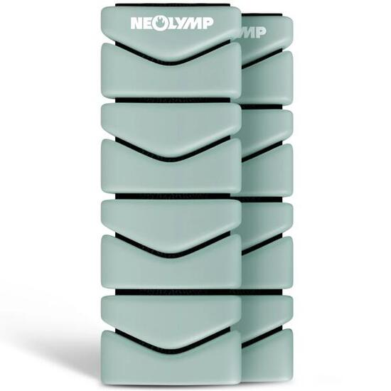 Pilates Gewichtsmanschetten 2er Set – 1 kg Ankle Weights aus Silikon