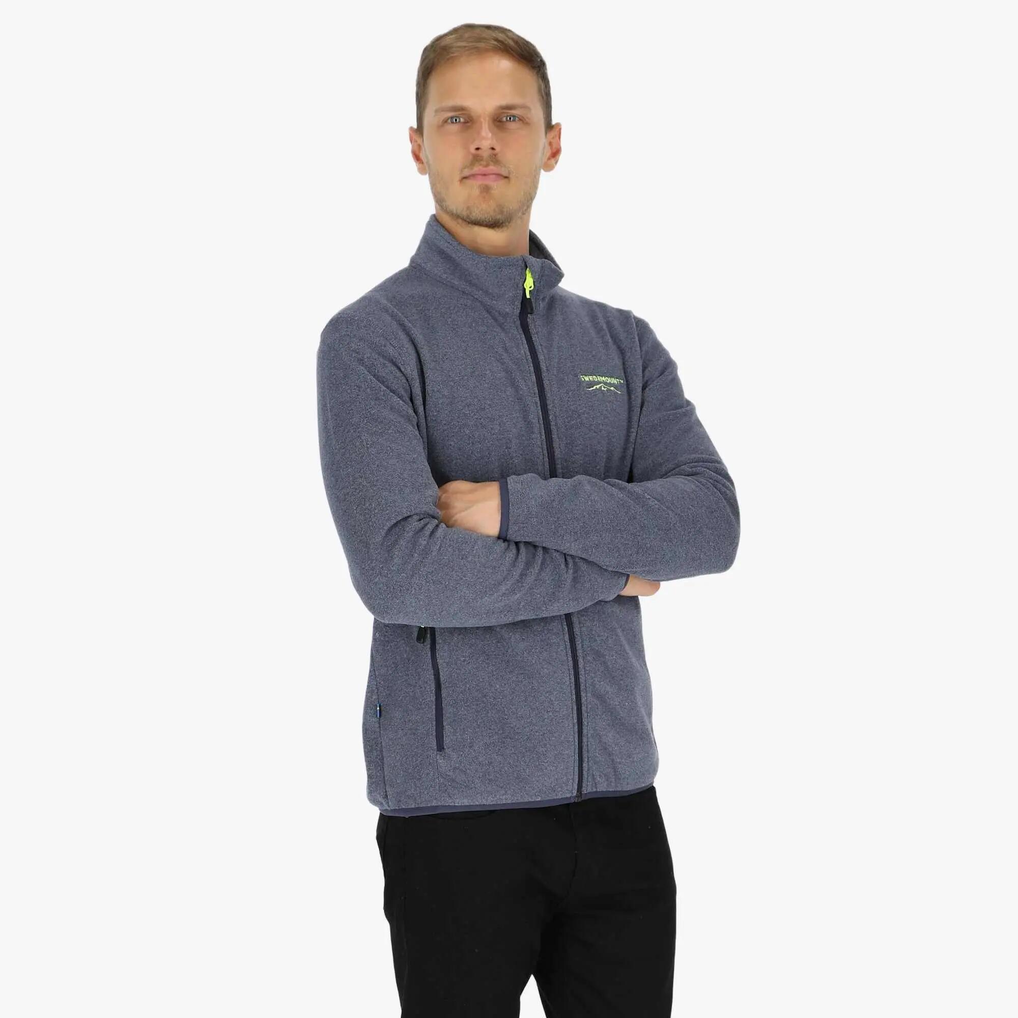 Pile Maniche Lunghe Full-Zip Escursionismo Uomo Asciugatura Rapida Tromsö 3/7