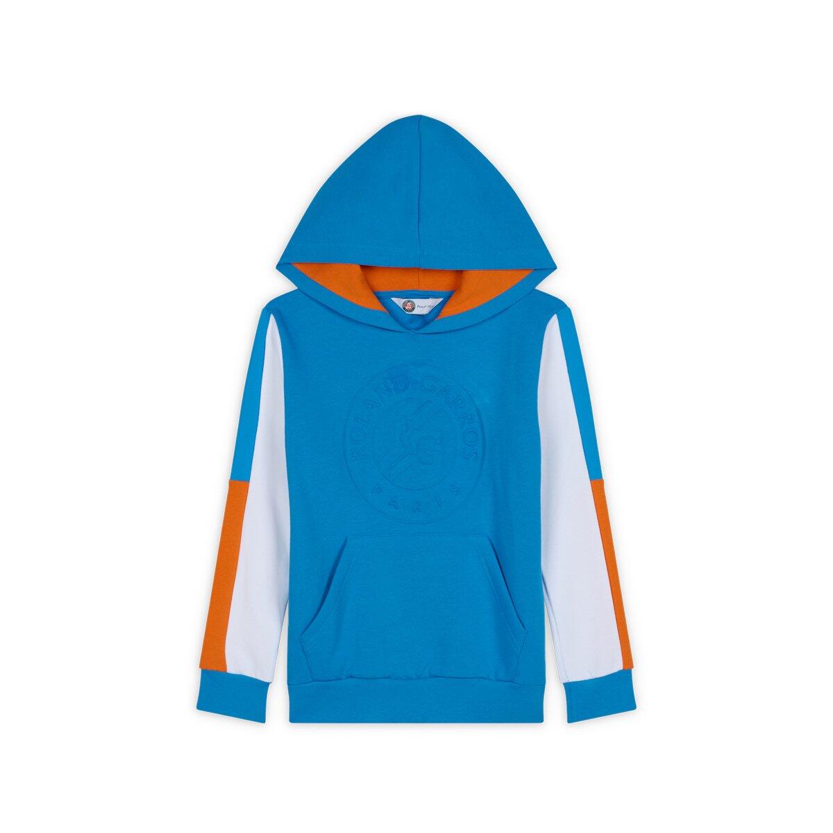 Sweat Pop Energy garçon Roland-Garros - Bleu 1/4