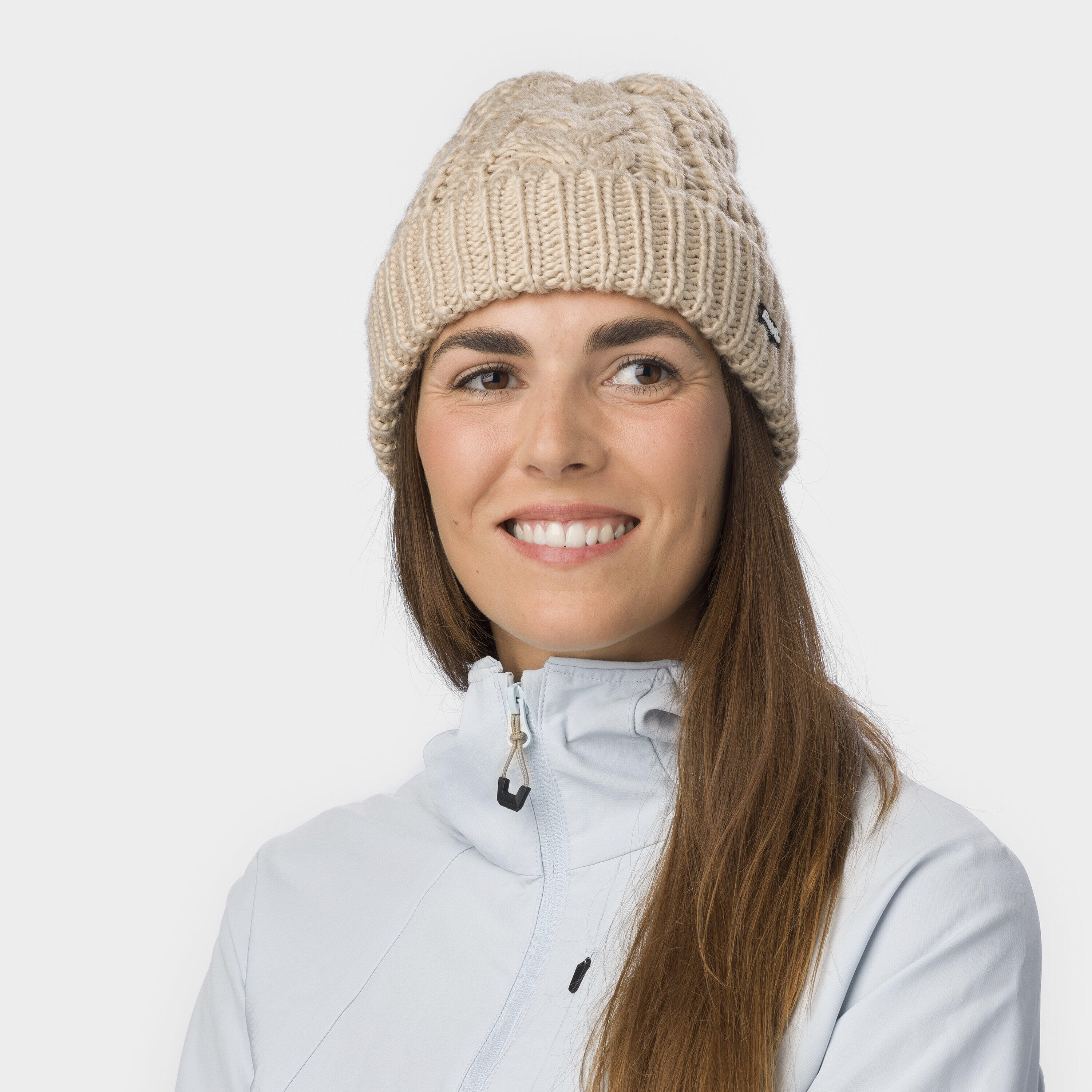 Mütze Afratos Oversized Wintermütze Damen Strickmütze mit Umschlag Fleece warm 2/3