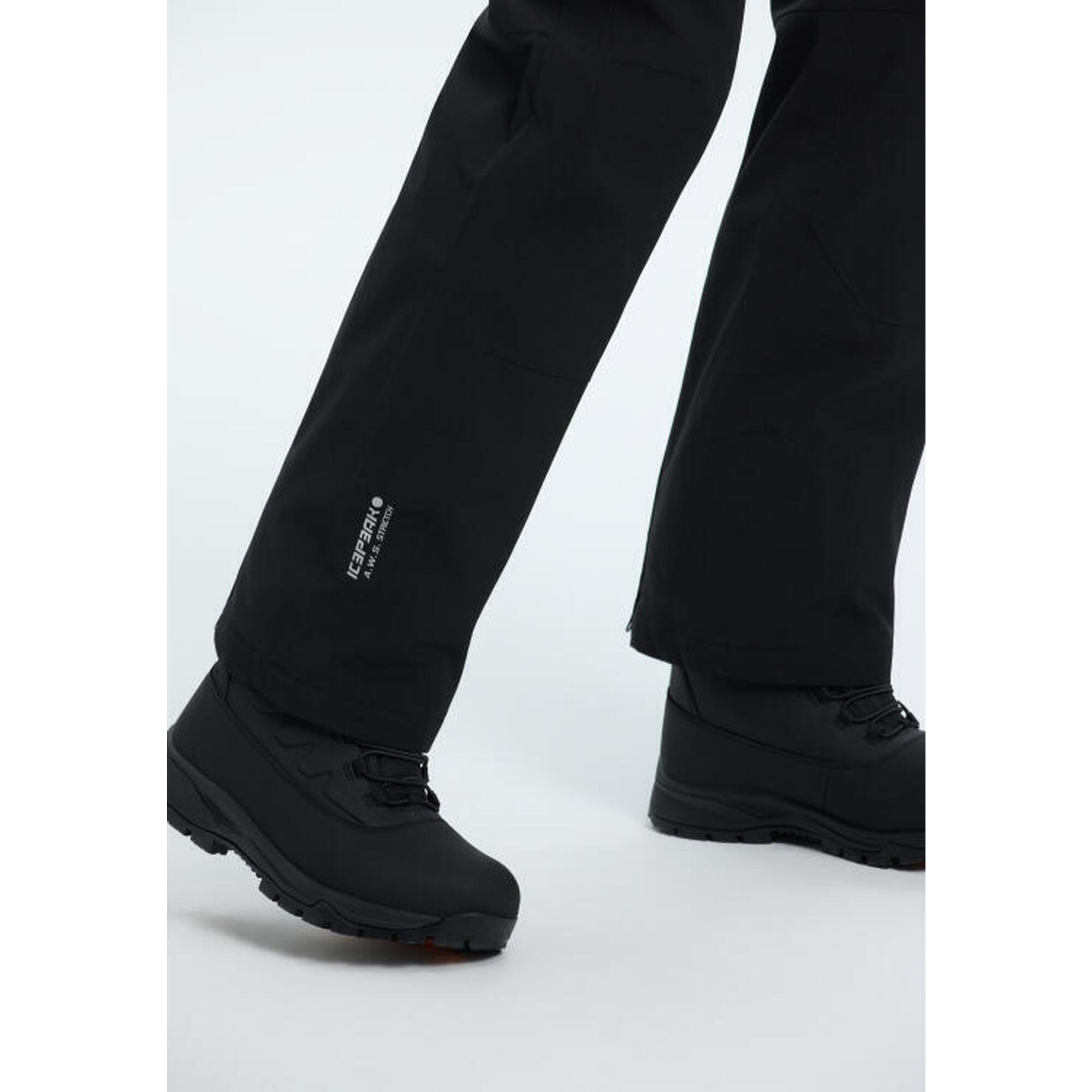 Pantaloni de schi bărbați Ice Peak Freiberg, negru