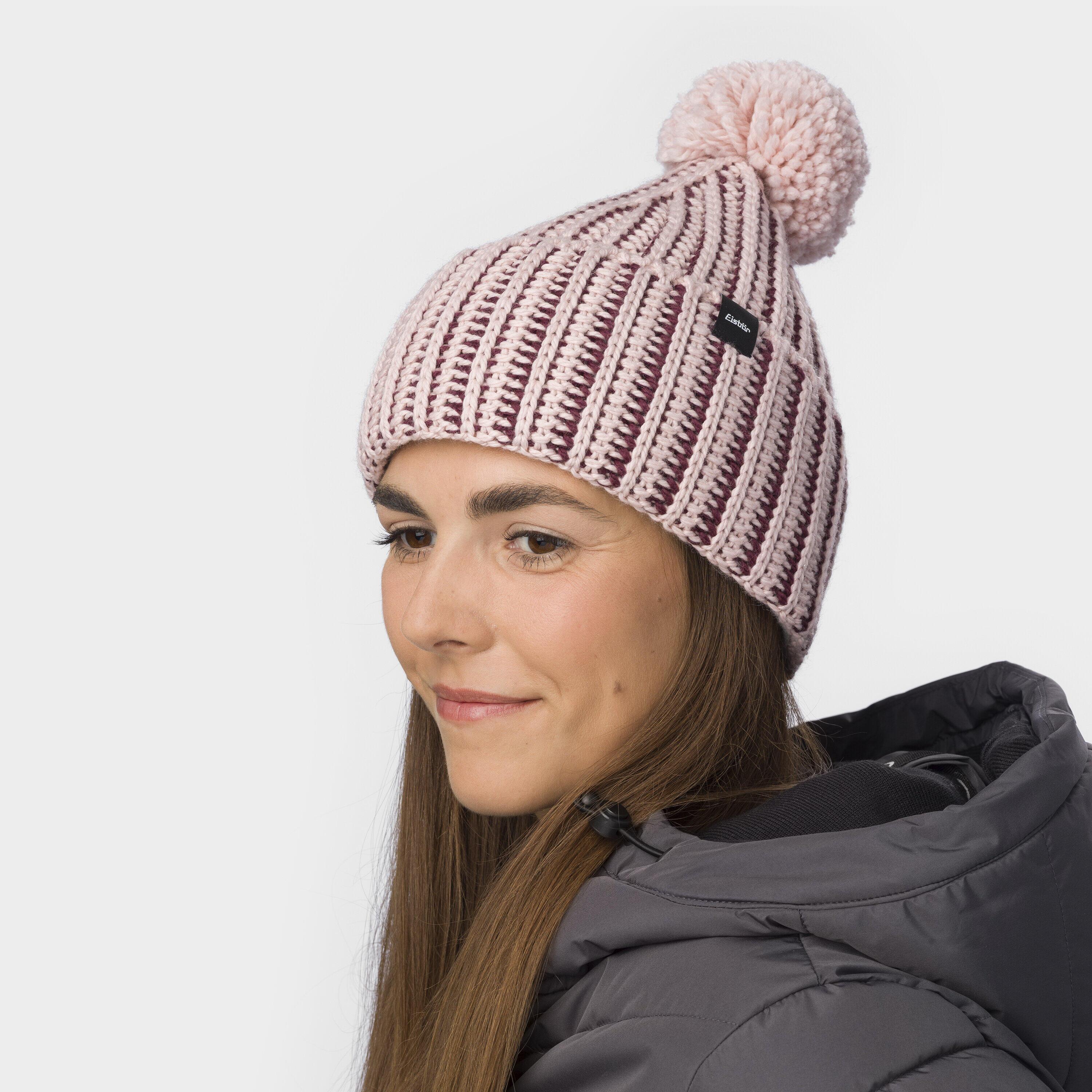 Mütze Ronda Bommelmütze Herren Damen Wintermütze Fleece Pompon warm Merino 2/4