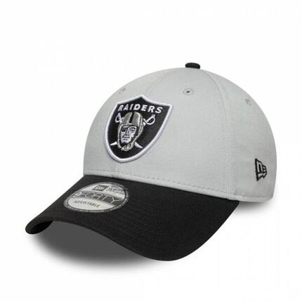 Casquette NFL Las Vegas Raiders New Era Side patch 9FORTY Gris -New era