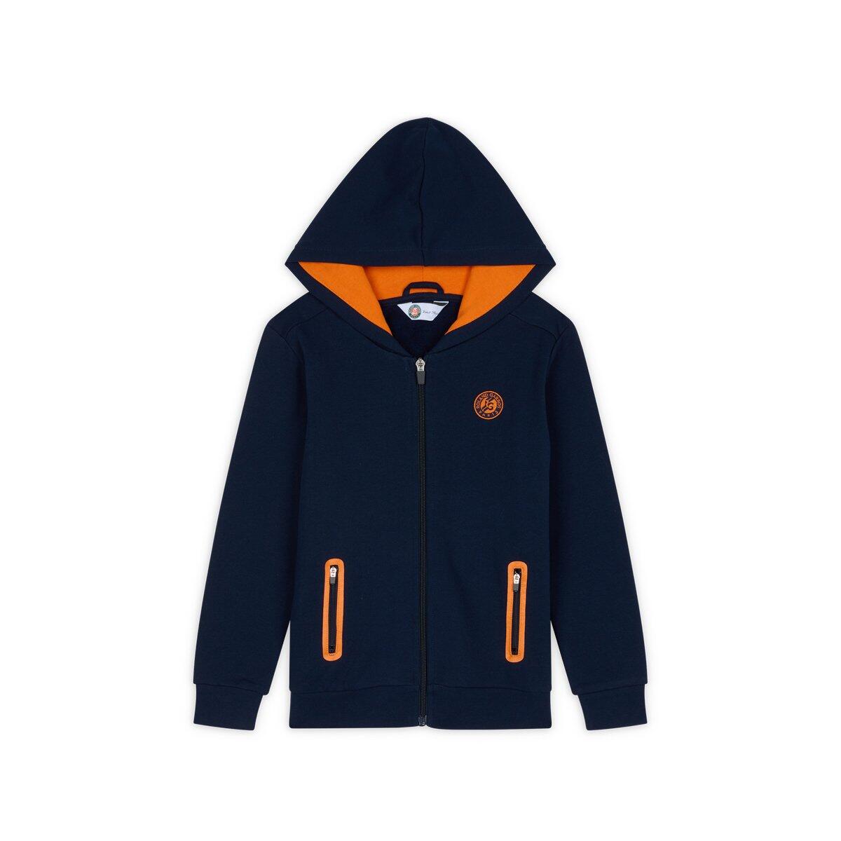 Sweat Original garçon Roland-Garros - Marine 1/2