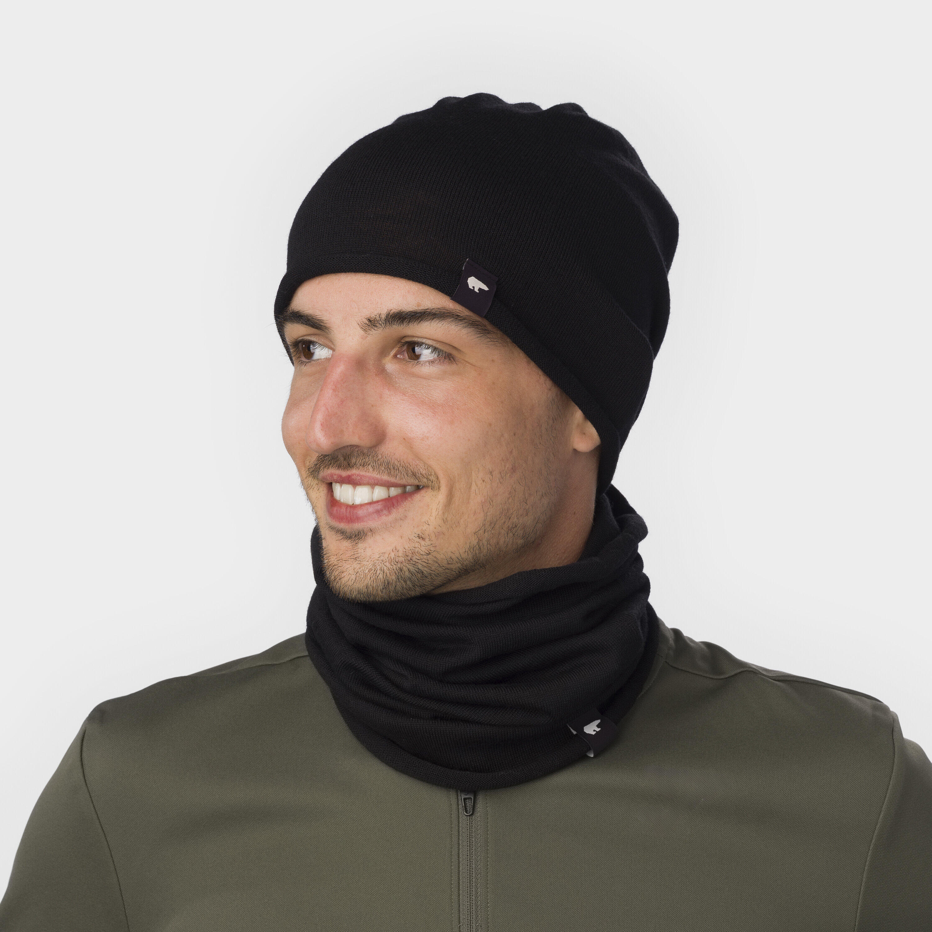 Mütze Pulse Oversized Sportmütze Herren Damen Beanie wärmend atmungsaktiv Merino 7/7