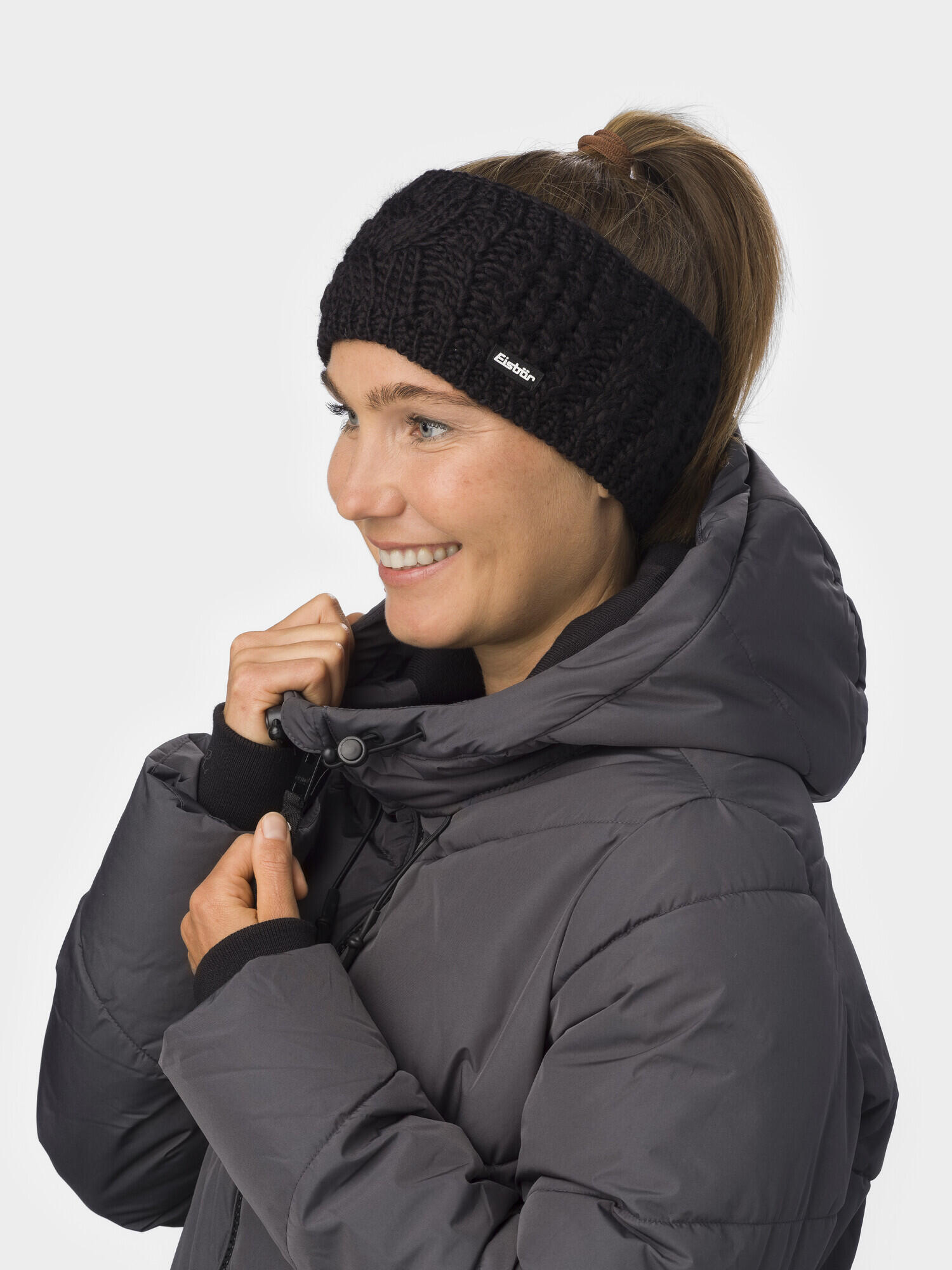 Strinband ?Afra Headband Damen Haarband Fleece warm Merino 4/4