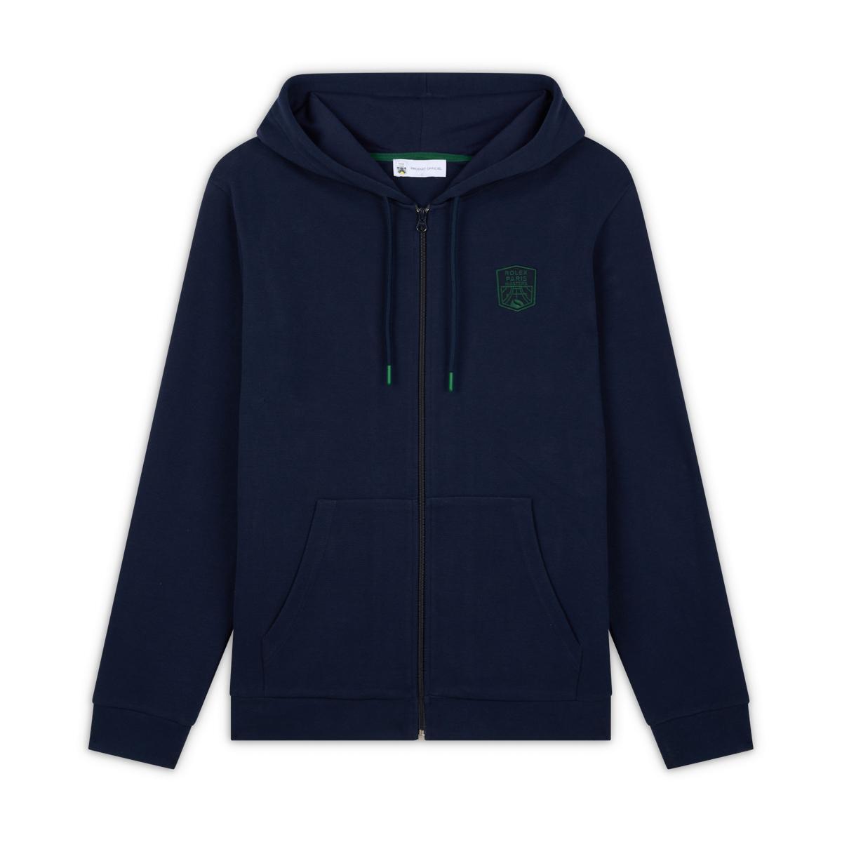 Sweat à capuche unisexe Rolex Paris Masters 2025 - Marine 2/3