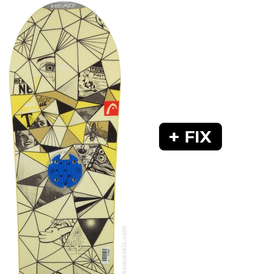 HEAD Reconditionné - HEAD TRIBUTE JR R ROCKA + FIX - Très bon état