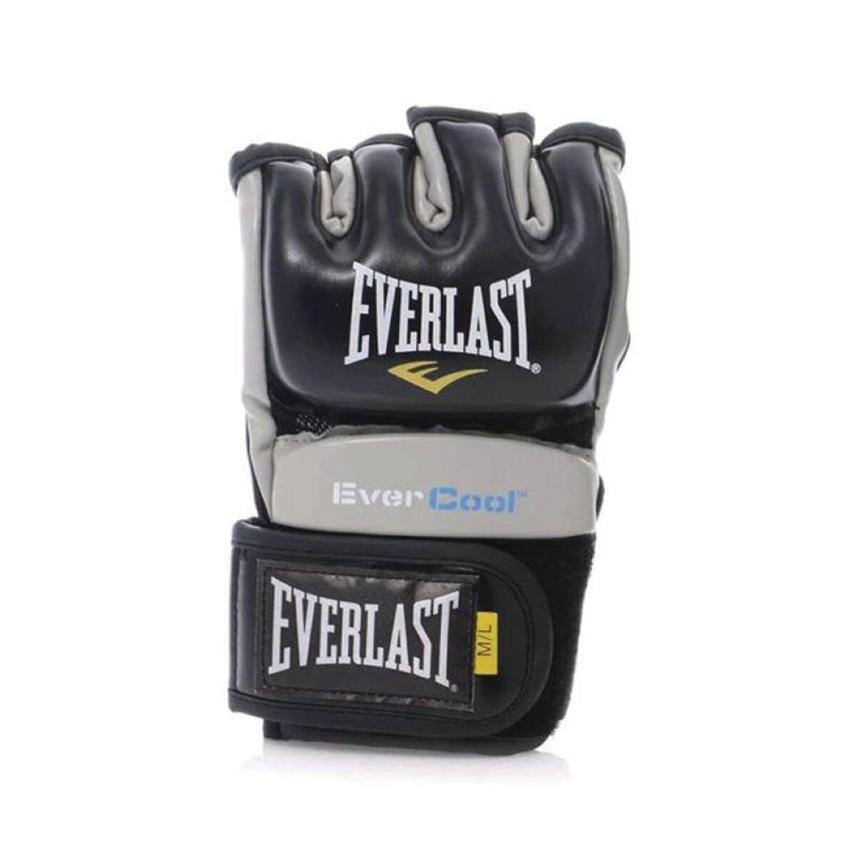 Guantes de Boxeo EVERLAST Everstrike Negro Gris 2/7