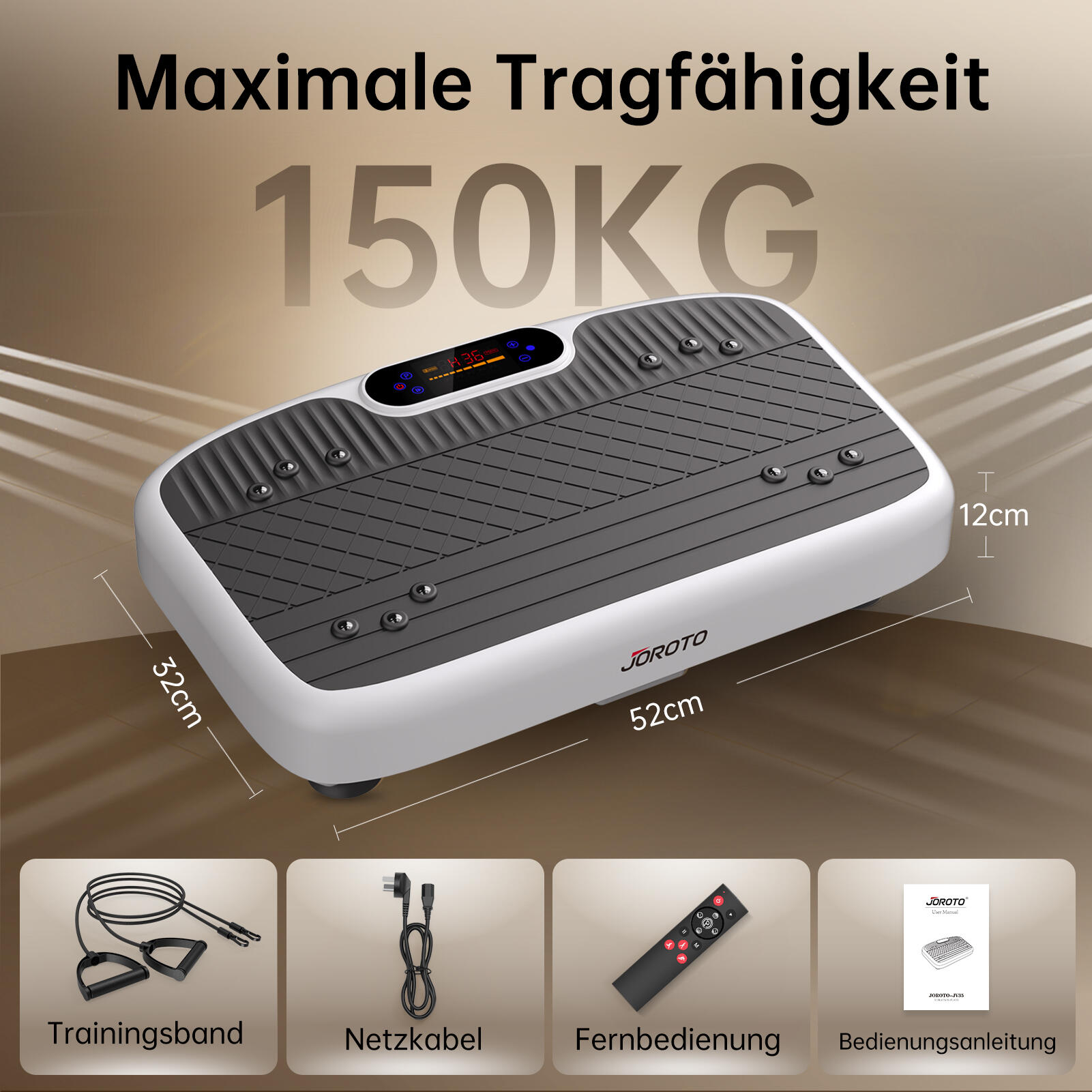 Plateforme vibrante JV35B, amincissement du corps entier, 2 couleurs 5/7