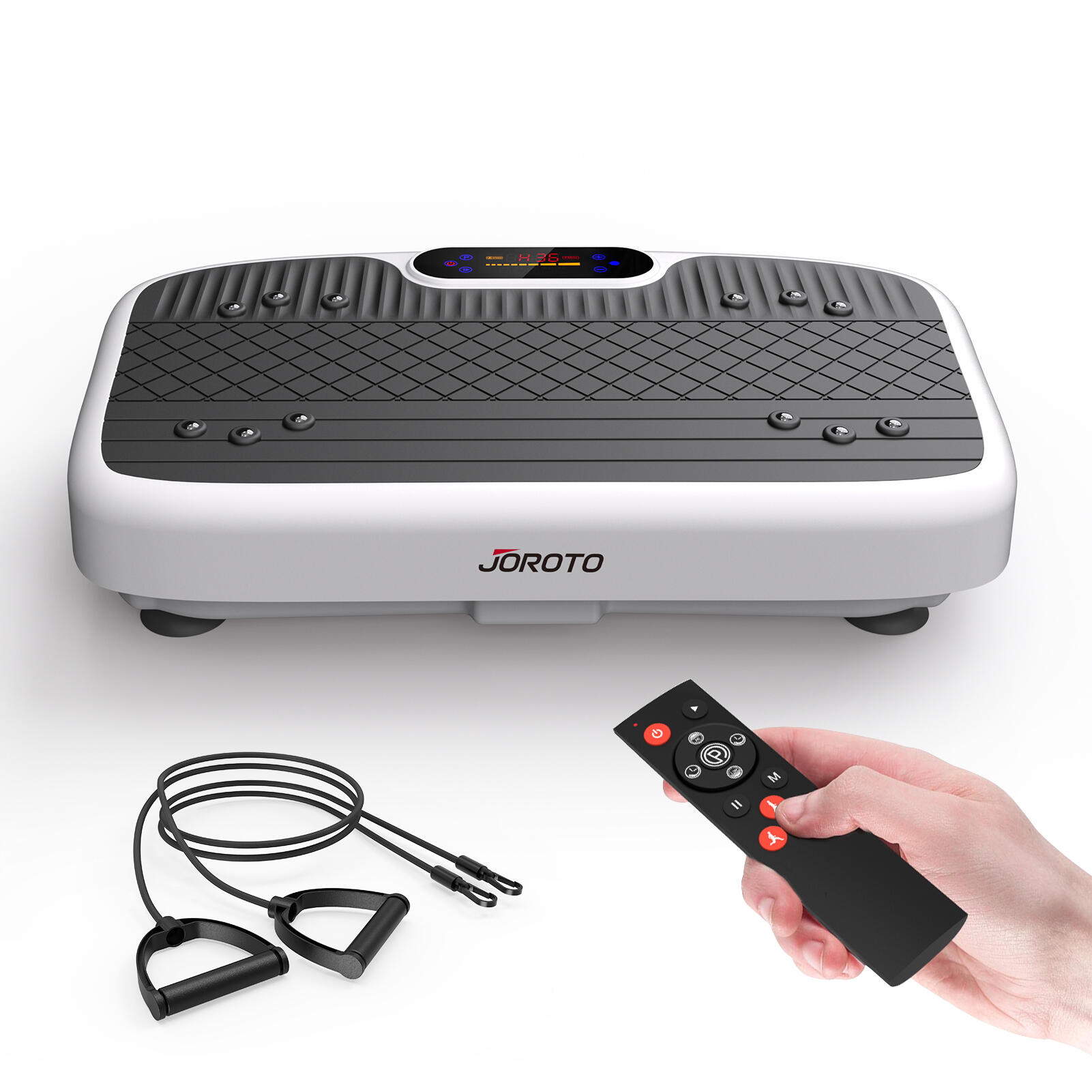 Joroto - Plateforme Vibrante Jv35b, Amincissement Du Corps Entier, 2 Couleurs - Plateforme Vibrante - Noir - No Size - Decathlon