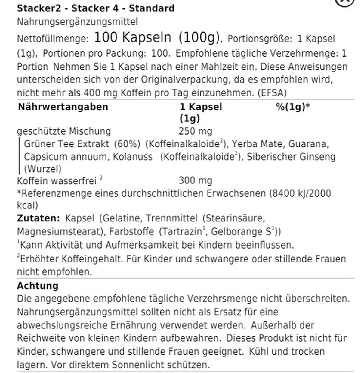 Stacker2 Stacker 4 100 Kapsel 2/2