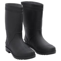 Bottes de pluie VidaXL PVC Taille 43 Noires.