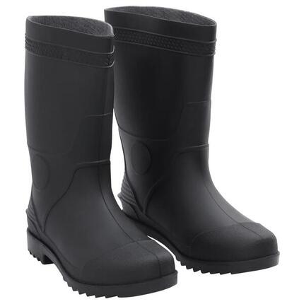 Bottes de pluie VidaXL PVC taille 43 noir