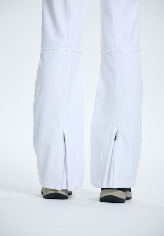 Pantalon Icepeak Entiat femme blanc pour ski 3/7