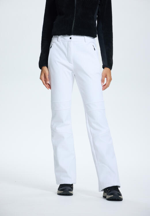 Pantalon Icepeak Entiat femme blanc pour ski 4/7