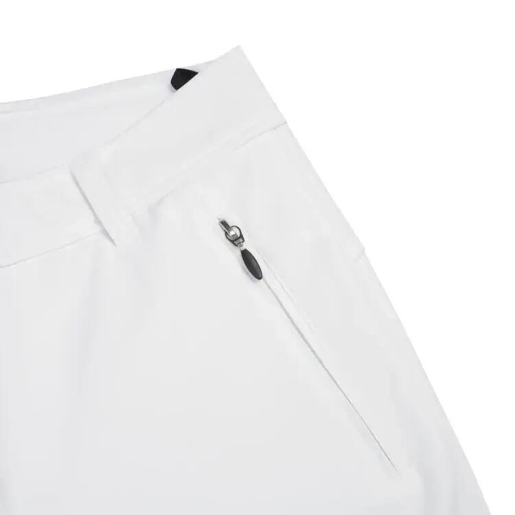 Pantaloni softshell Ice Peak femei, albi
