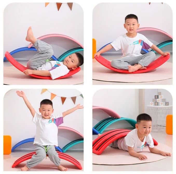 Balance Board für Kinder – Wobble Board mit Kugel 4/7