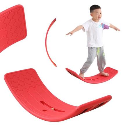 Balance Board Set mit Ball - Rot