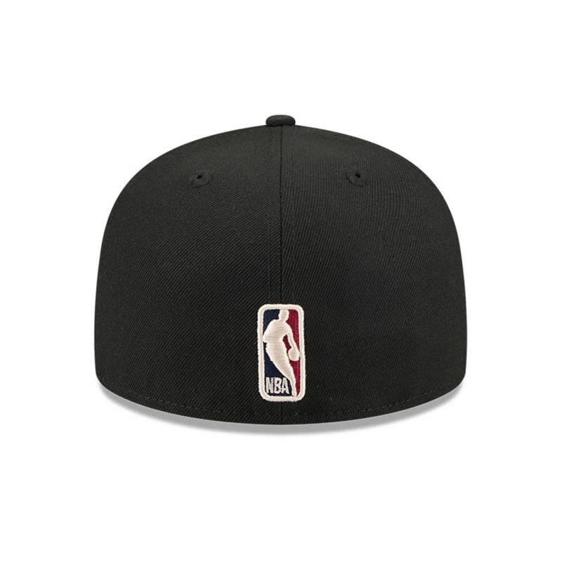 Casquette NBA Memphis Grizzlies New Era Hardwood Classic 59FIFTY Noir 3/4