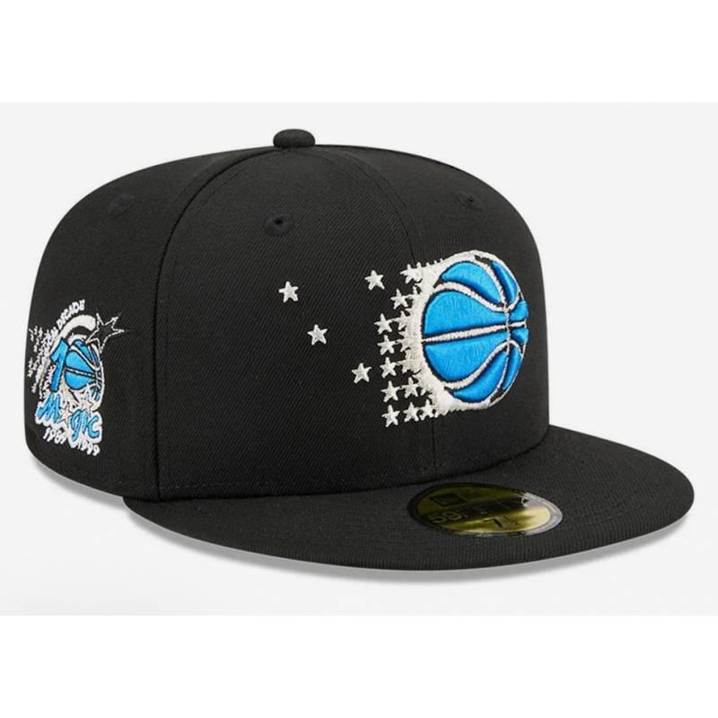 Casquette NBA Orlando Magic New Era Hardwood Classic 59FIFTY Noir 2/5