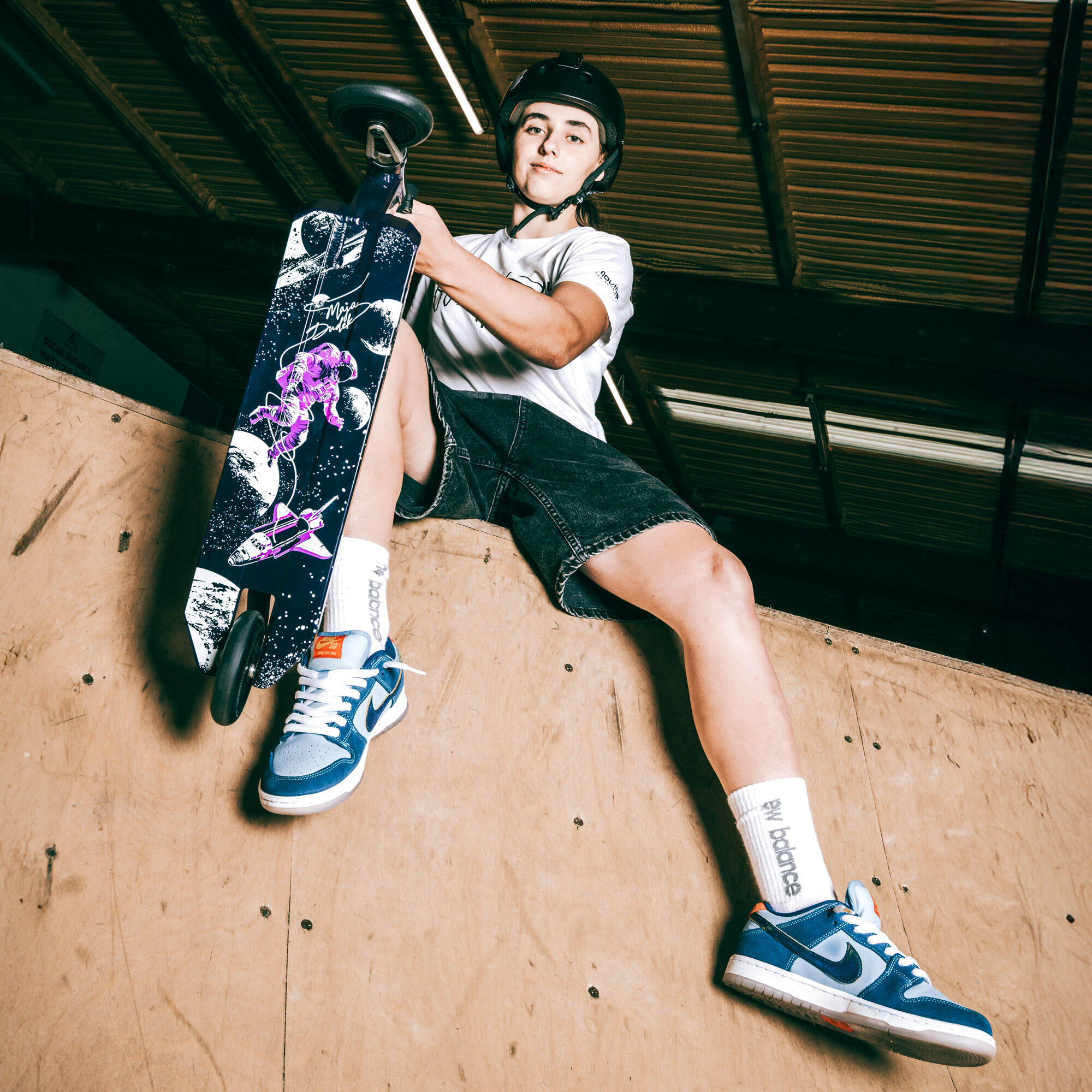 Deck pro freestylovou koloběžku Movino TEAM PRO Signature x Maja Dudek 3/7
