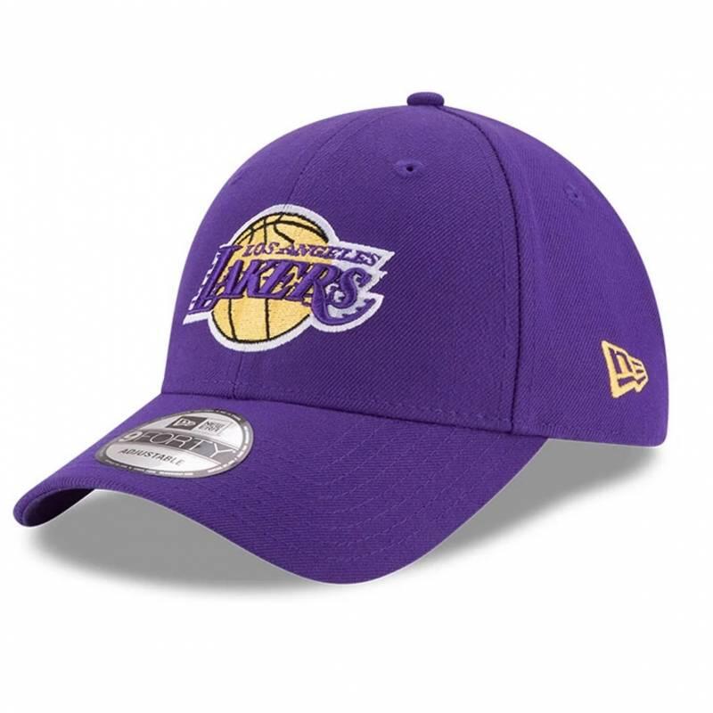 Casquette NBA Los Angeles Lakers New Era The League 9FORTY Violet Enfant 1/2