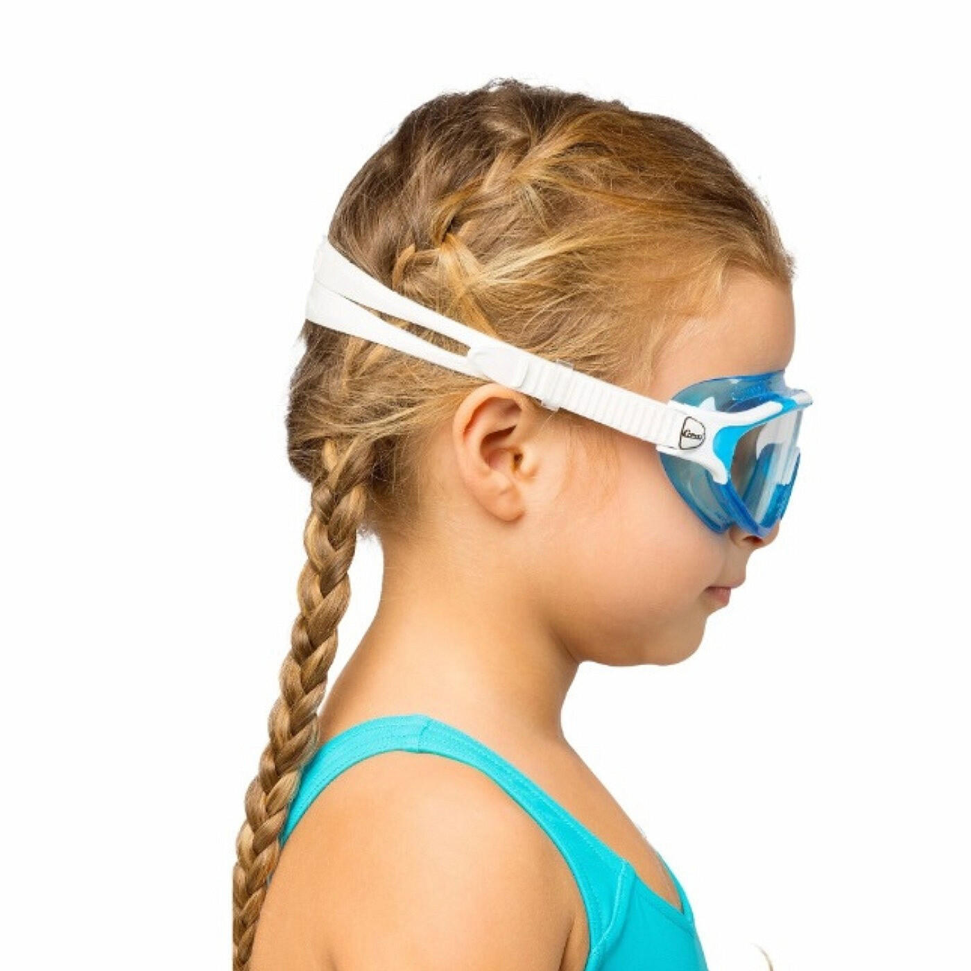 Kinder-Schwimmbrille BALOO mit klaren Gläsern 2/3