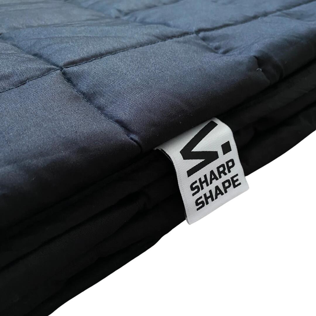 ZÁTĚŽOVÁ DEKA 9KG ČERNÁ SHARP SHAPE 2/5