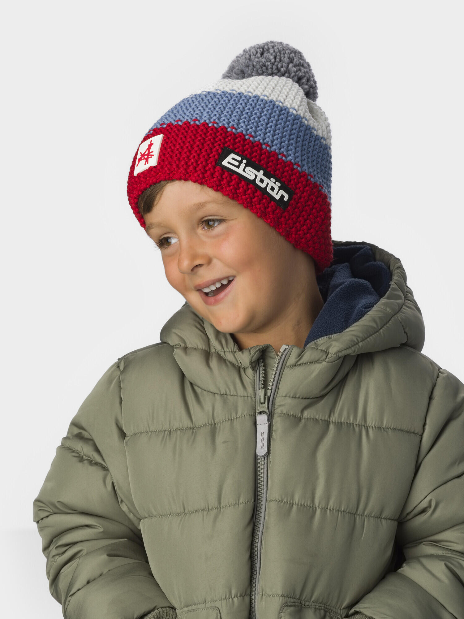 Czapka dziecięca Eisbar Star Pompon MÜ SA 3/3