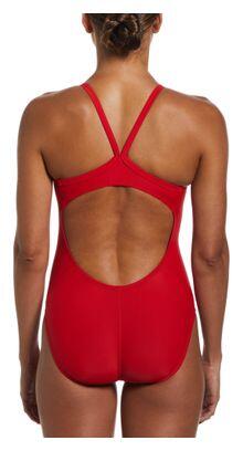 Maillot de bain Nike Solid-Wom University Red Femme 2/4