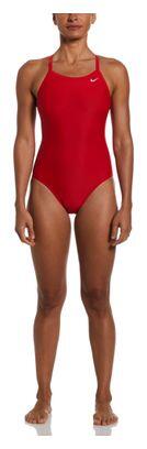 Maillot de bain Nike Solid-Wom University Red Femme 4/4