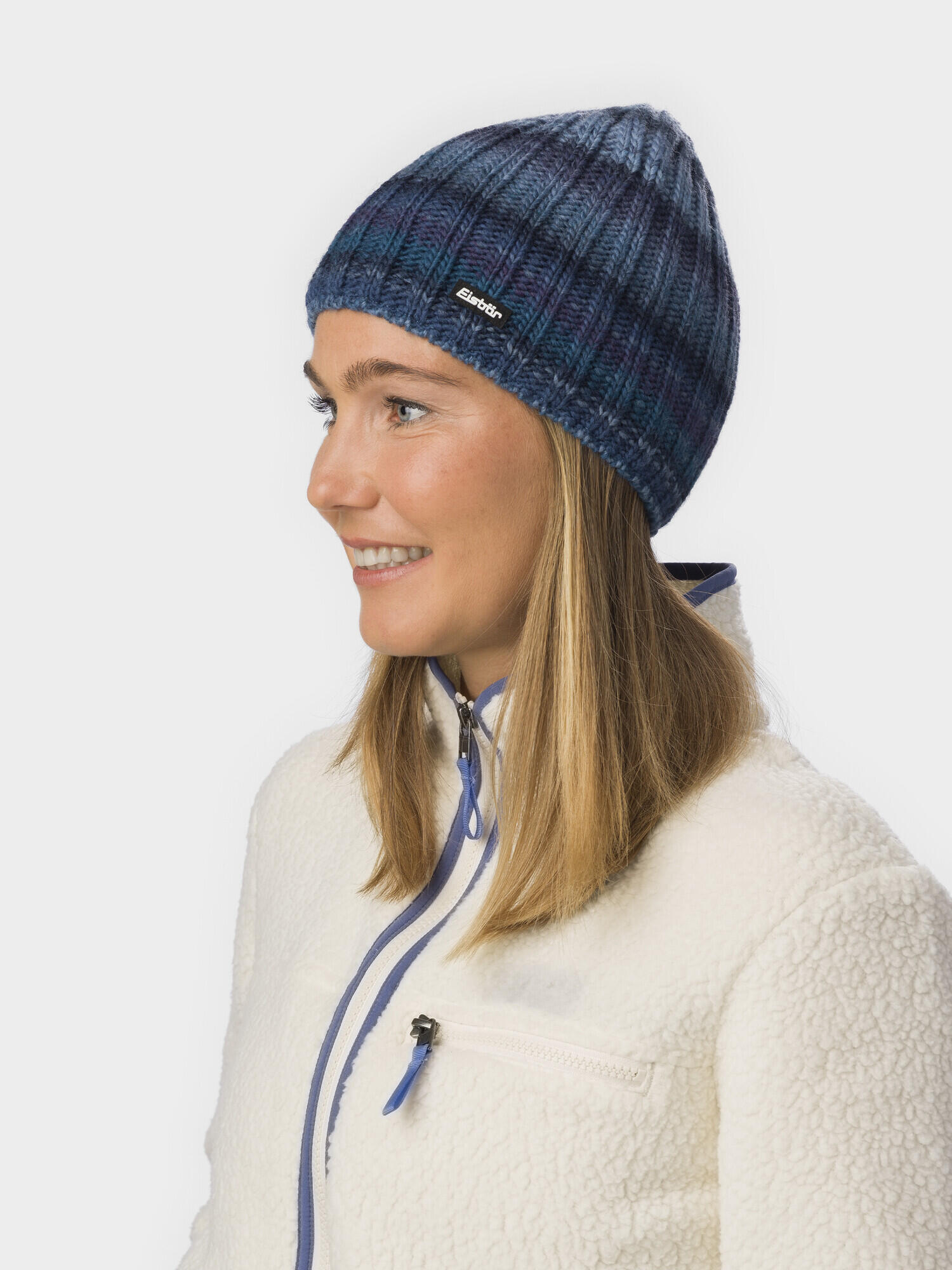 Eisbär Grobstrick Wintermütze für Damen und Herren Lars MÜ 4/6