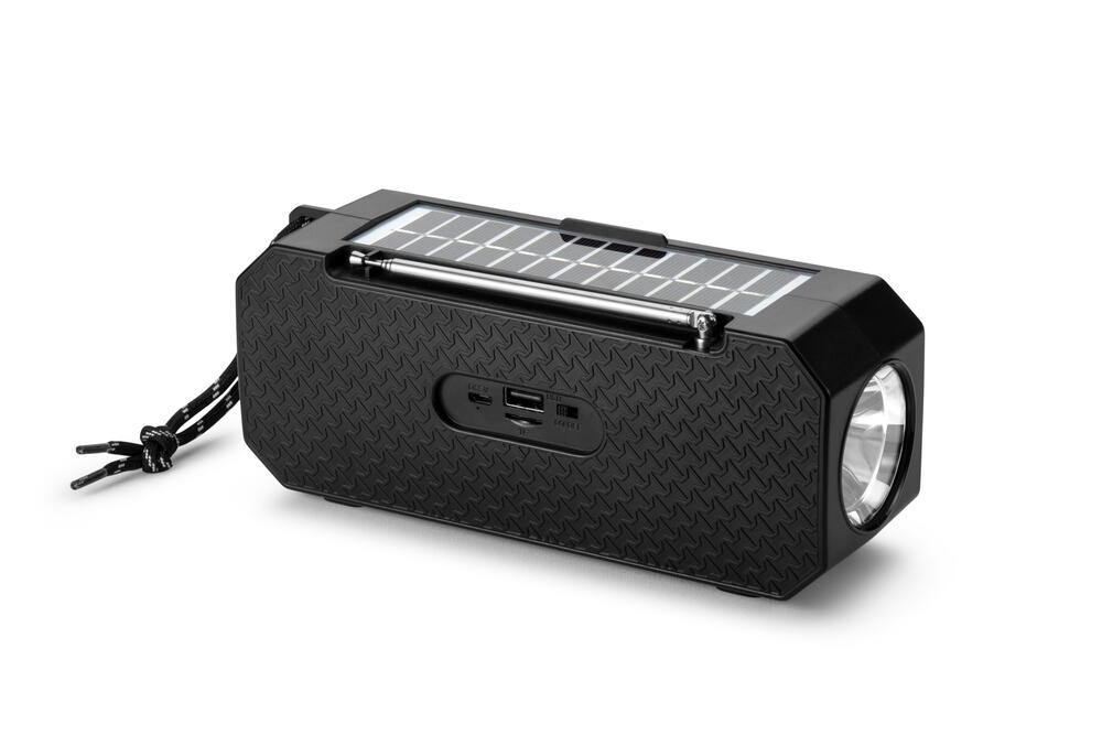 Noodradio - Bluetooth Speaker - Zon energie - Powerbank 1200mAh - FM - BTG158 3/4