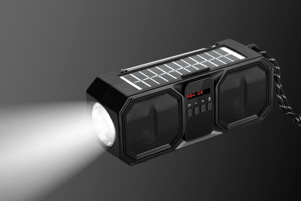 Noodradio - Bluetooth Speaker - Zon energie - Powerbank 1200mAh - FM - BTG158 4/4