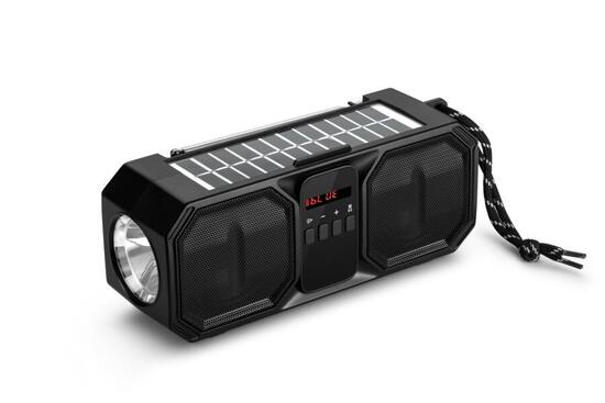 Radio d'urgence - Bluetooth speaker - Powerbank 1200mAh - FM - BTG158