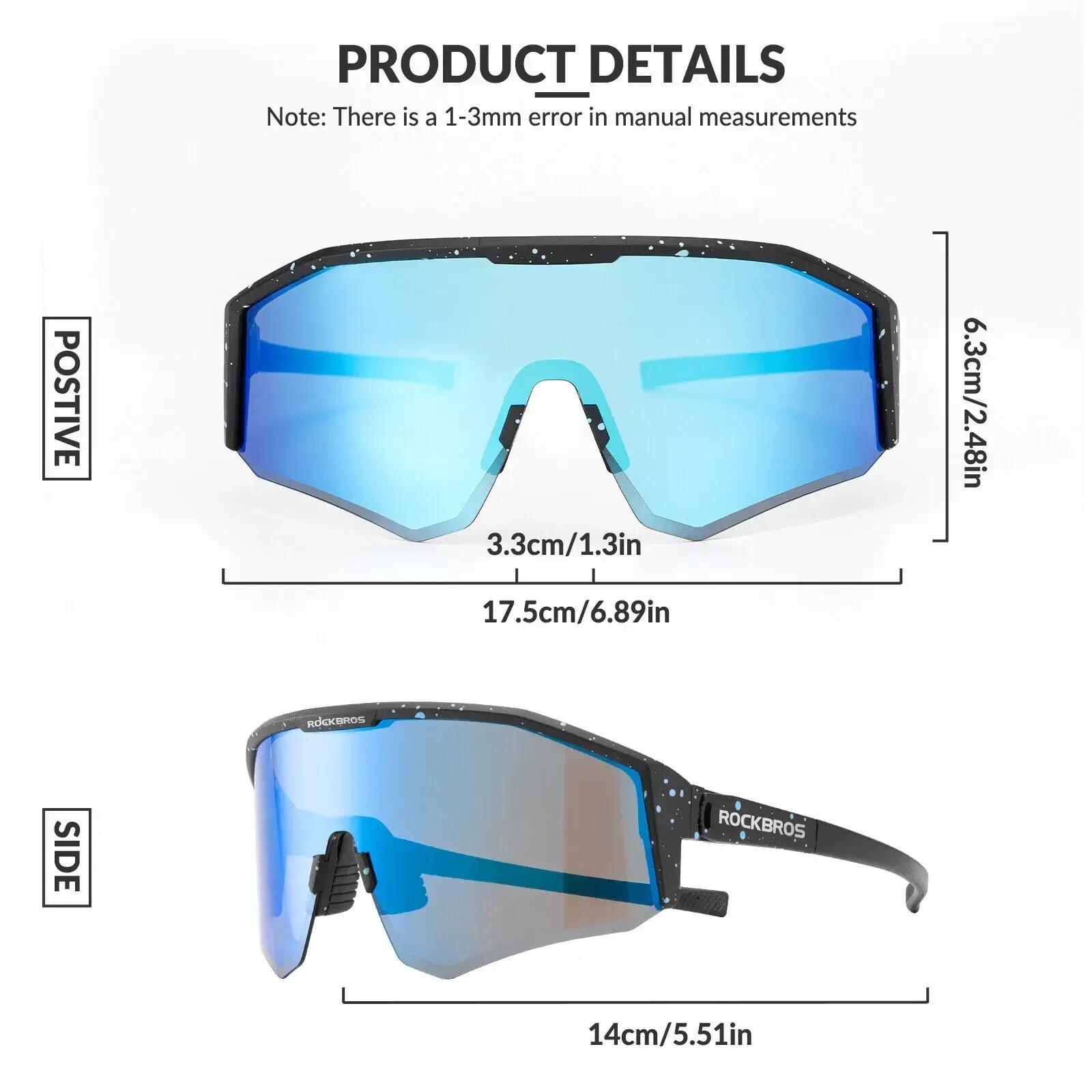 Fahrradbrille polarisiert mit UV400 5/7