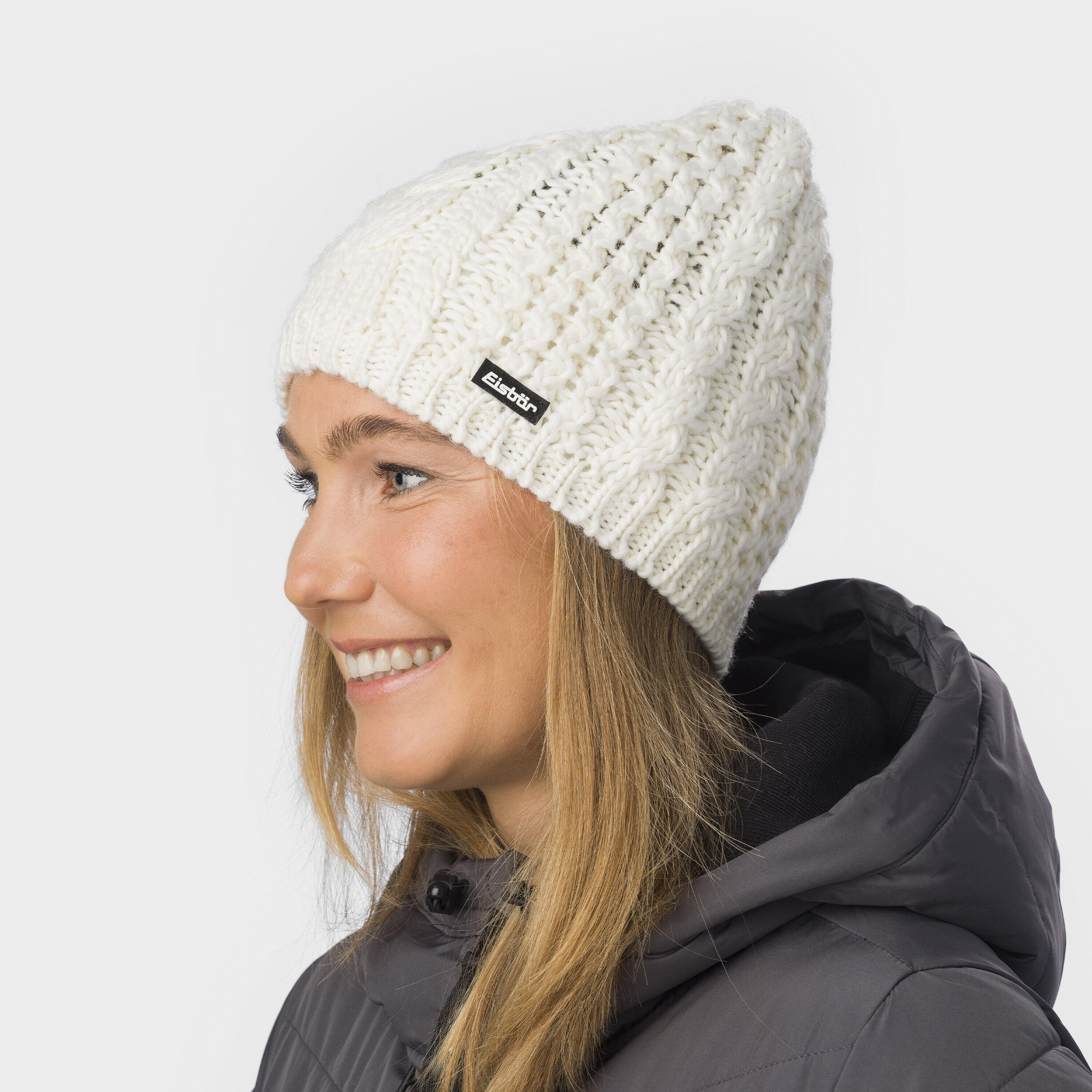 Mütze Afra Wintermütze Damen Haube Fleece warm Merino 5/5