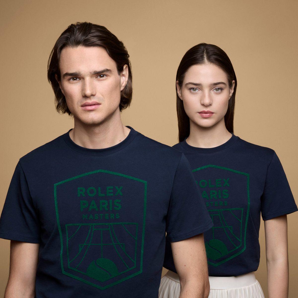 T-shirt unisexe Rolex Paris Masters 2025 - Marine 1/3