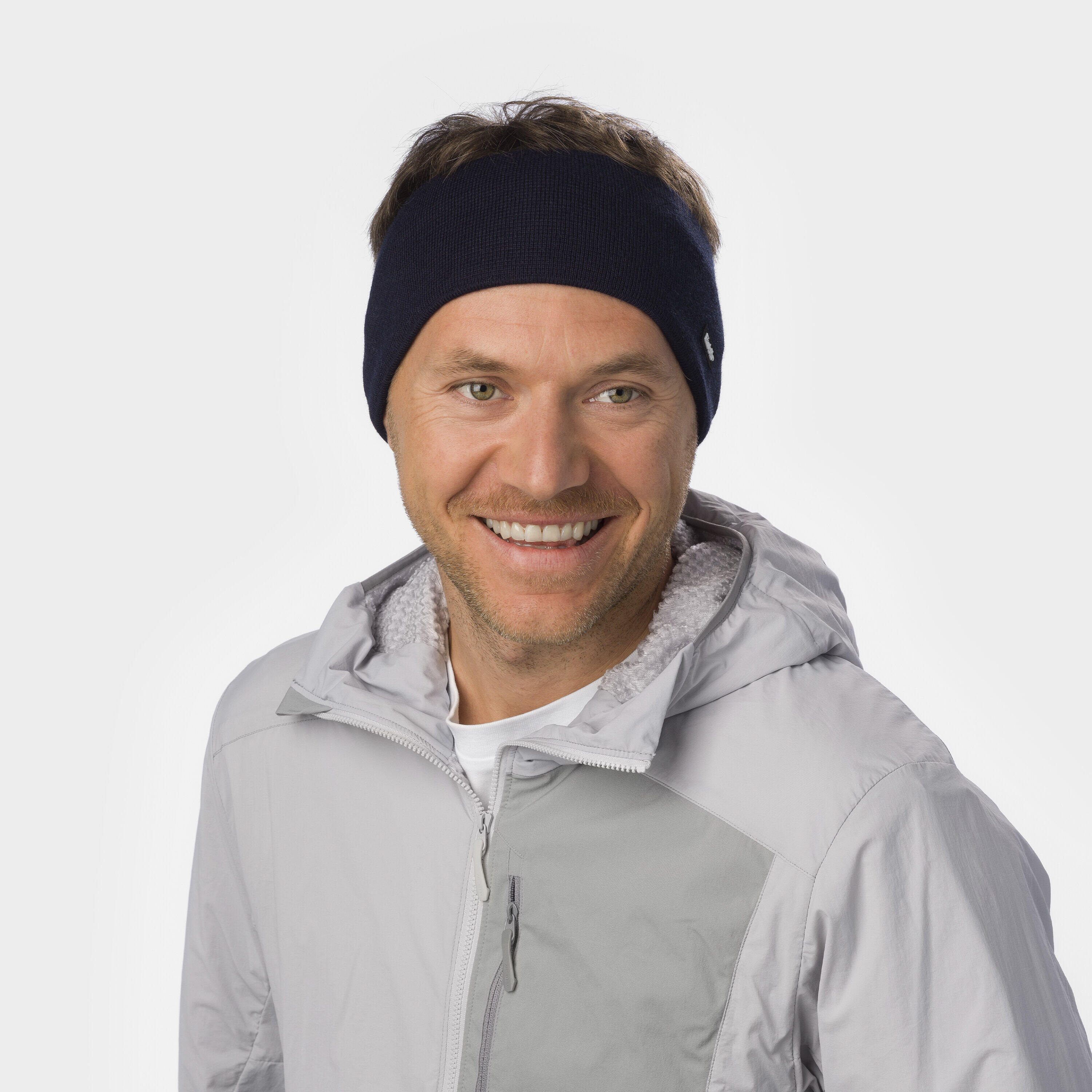 Fascia Havel High Headband unisex, in pile traspirante di merino 5/7