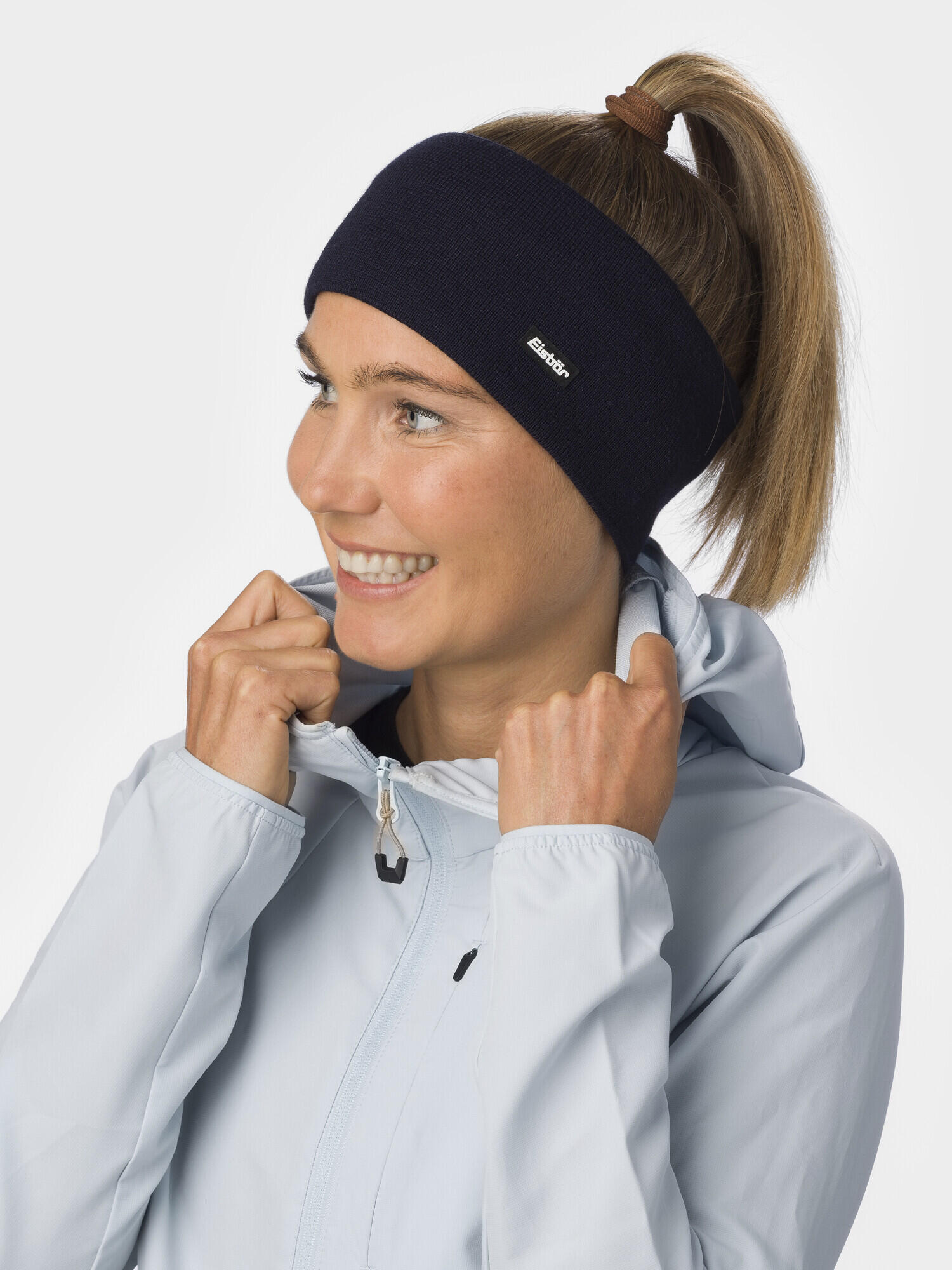 Fascia Havel High Headband unisex, in pile traspirante di merino 4/7