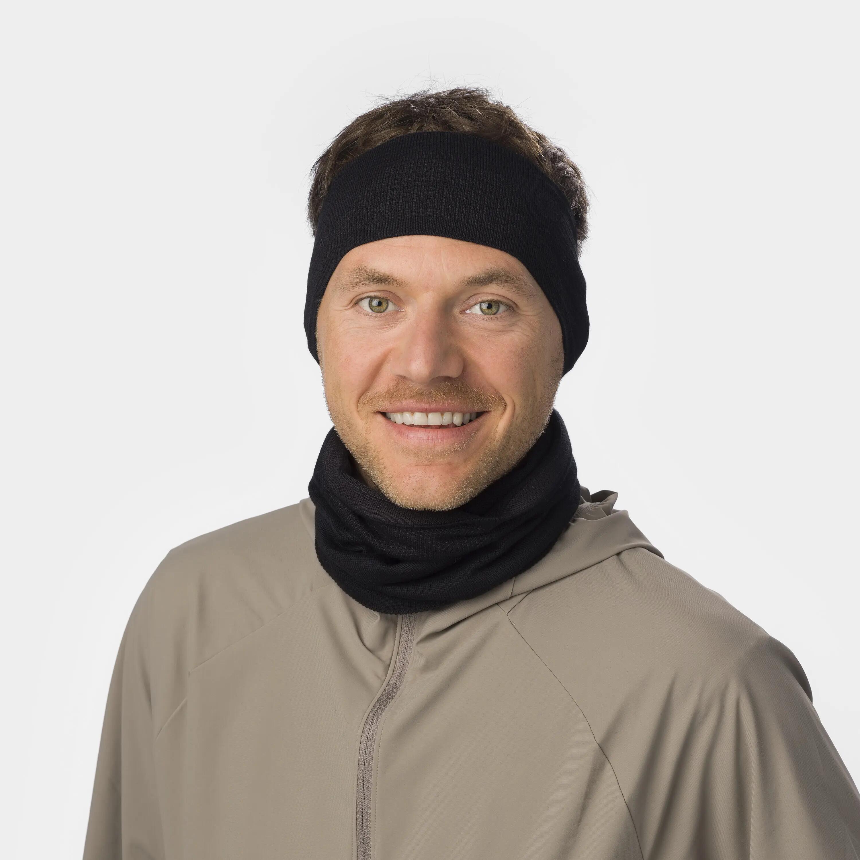 Bandeau Active Pro sport pour hommes/femmes, respirant en laine mérinos 5/6