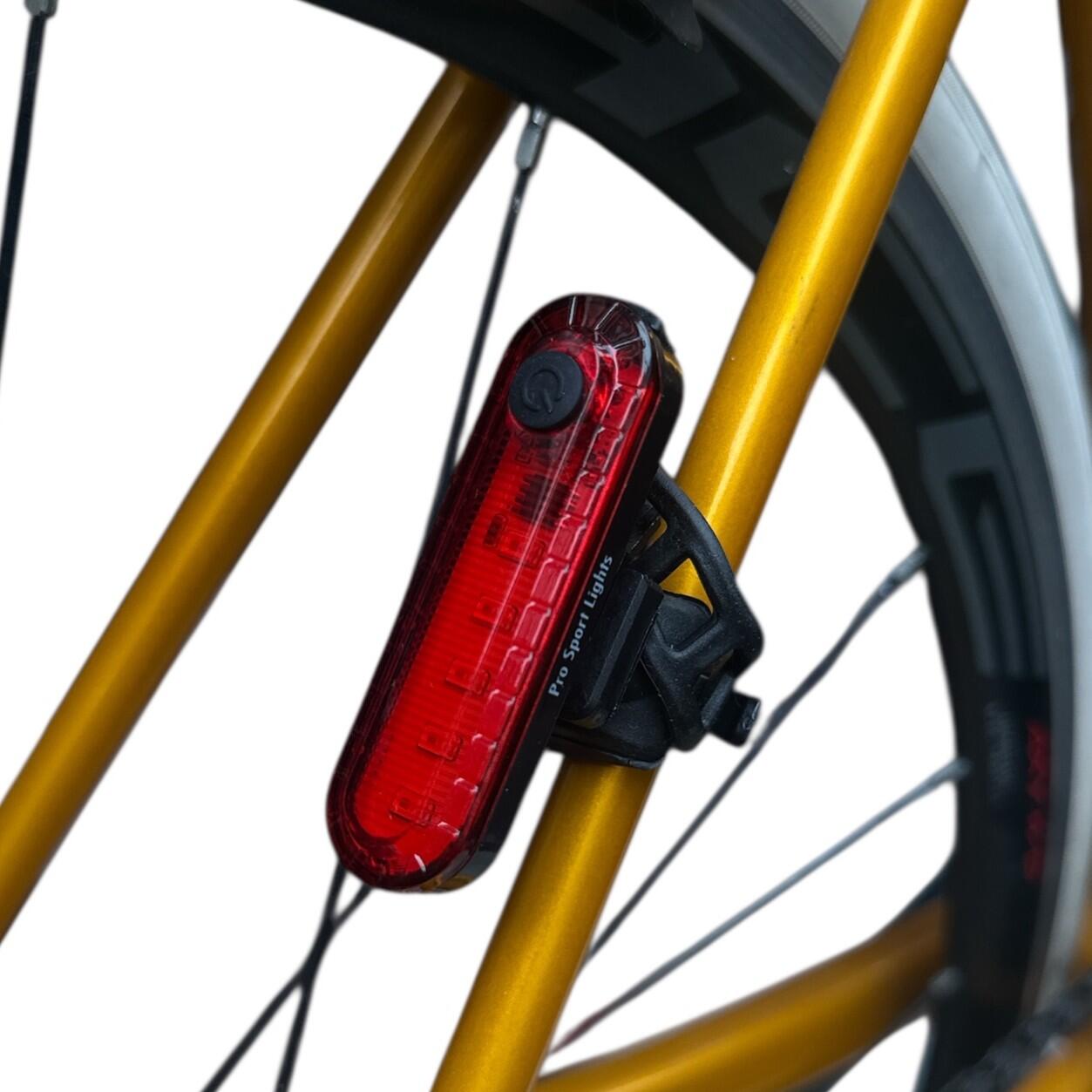Feu arrière rouge 50 lumens Feu arrière à LED pour vélo 2/8