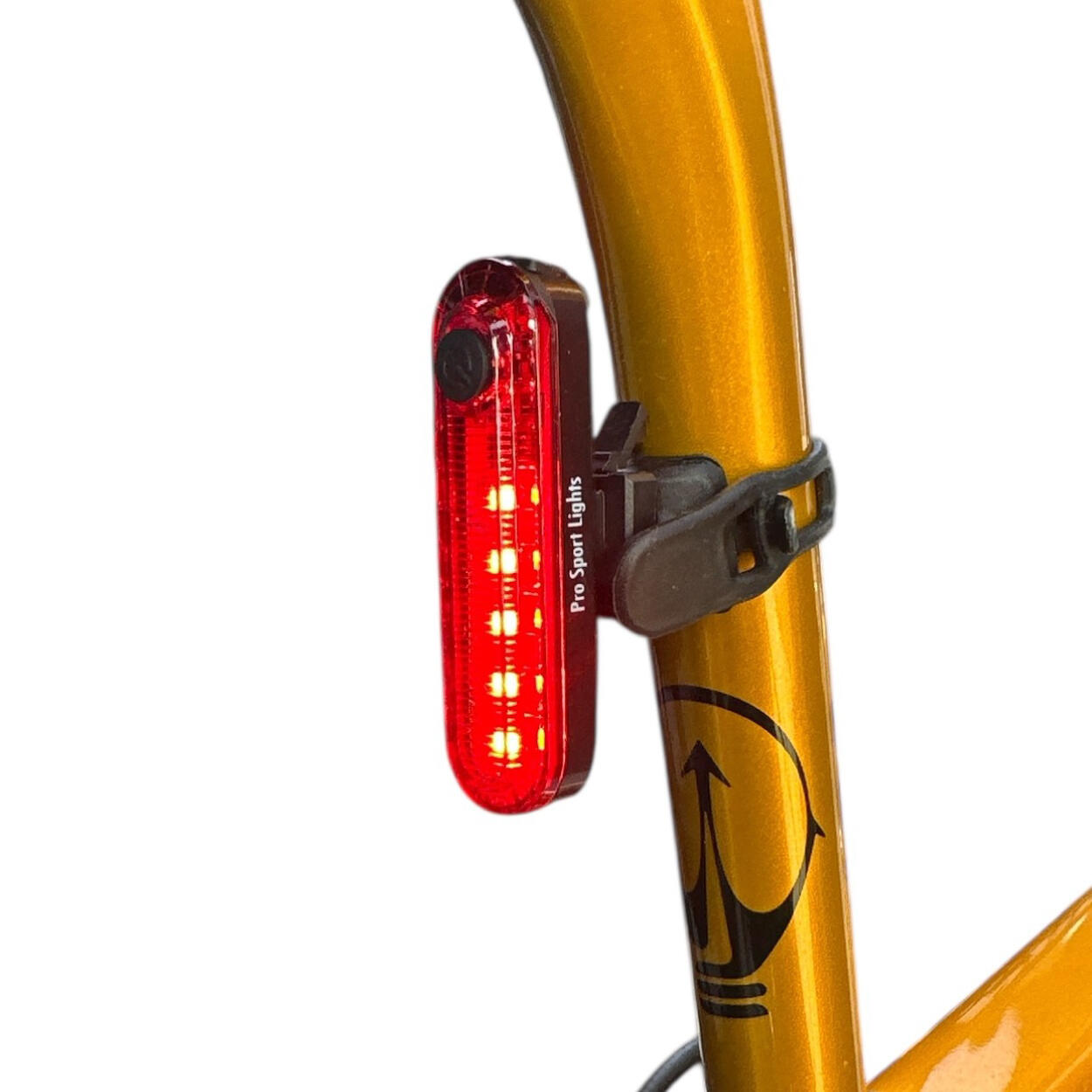 Feu arrière rouge 50 lumens Feu arrière à LED pour vélo 5/8