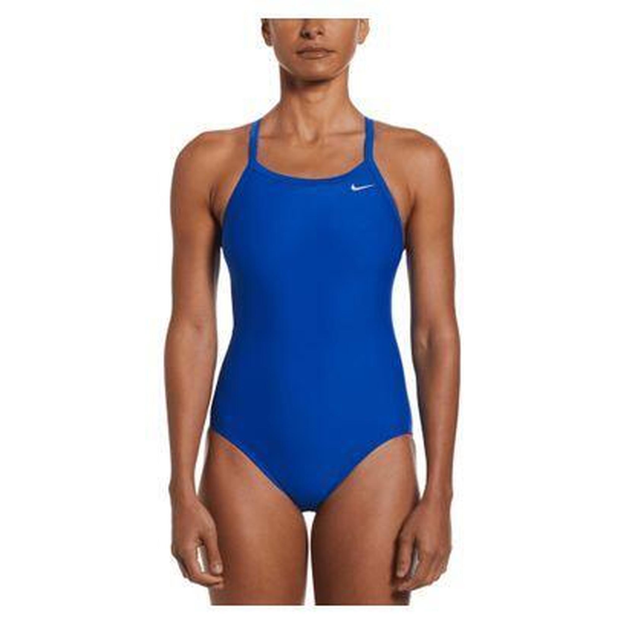 Nike Swim - Maillot De Bain Nike Solid-wom Game Royal Femme - Combinaison De Natation - Bleu - 40 - Decathlon